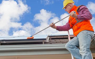 Polladras soft wash roof cleaning